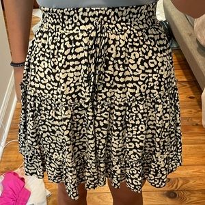 She & Sky spotted skirt